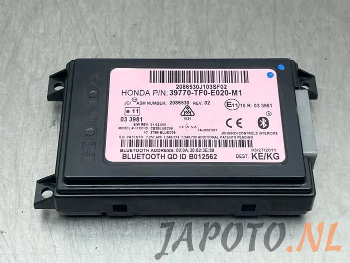 Bluetooth Block Honda Jazz